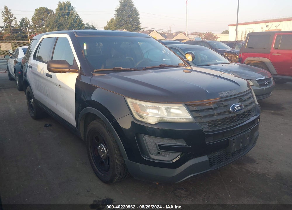 2016 FORD UTILITY POLICE INTERCEPTOR VIN: 1FM5K8ARXGGB80922