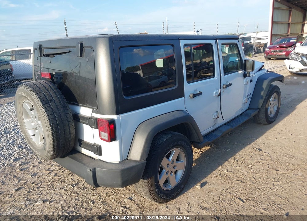 2015 JEEP WRANGLER UNLIMITED SPORT VIN: 1C4BJWDG8FL694007