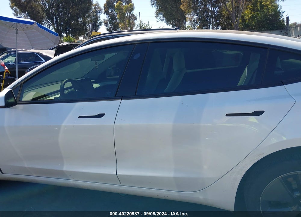 2022 TESLA MODEL 3 REAR-WHEEL DRIVE VIN: 5YJ3E1EA8NF331438