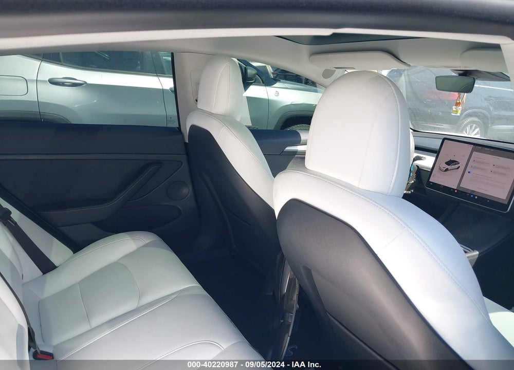 2022 TESLA MODEL 3 REAR-WHEEL DRIVE VIN: 5YJ3E1EA8NF331438