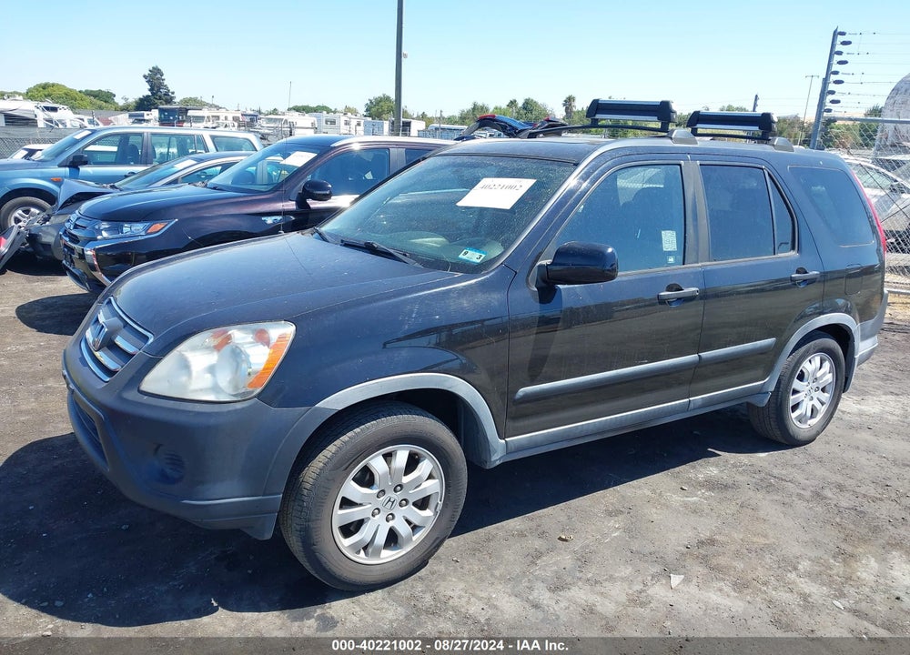 2006 HONDA CR-V EX VIN: JHLRD78856C062776