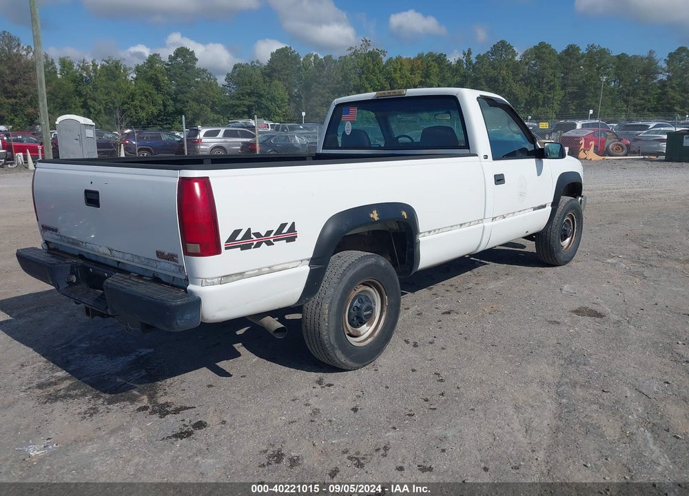 1998 GMC SIERRA 2500 HD SL VIN: 1GTGK24F1WZ526161