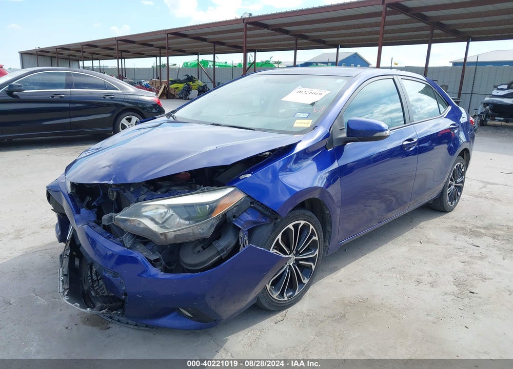2016 TOYOTA COROLLA S PLUS VIN: 5YFBURHE5GP479064