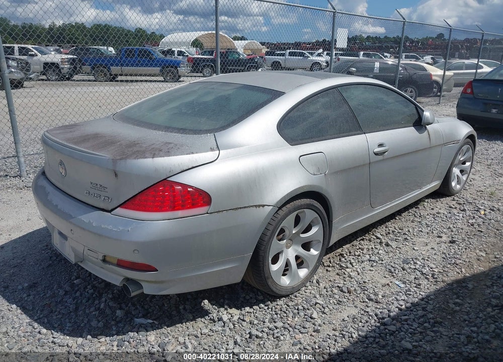 2005 BMW 645CI VIN: WBAEH73465B215929
