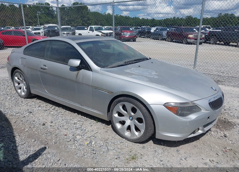 2005 BMW 645CI VIN: WBAEH73465B215929