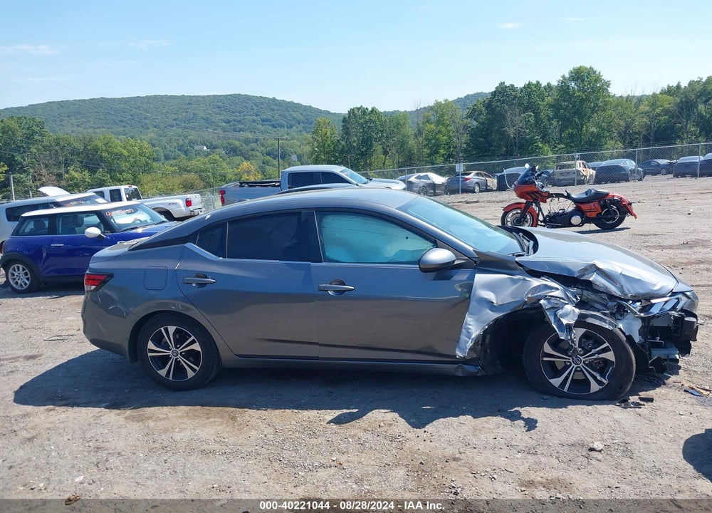 2022 NISSAN SENTRA SV XTRONIC CVT VIN: 3N1AB8CV8NY236111