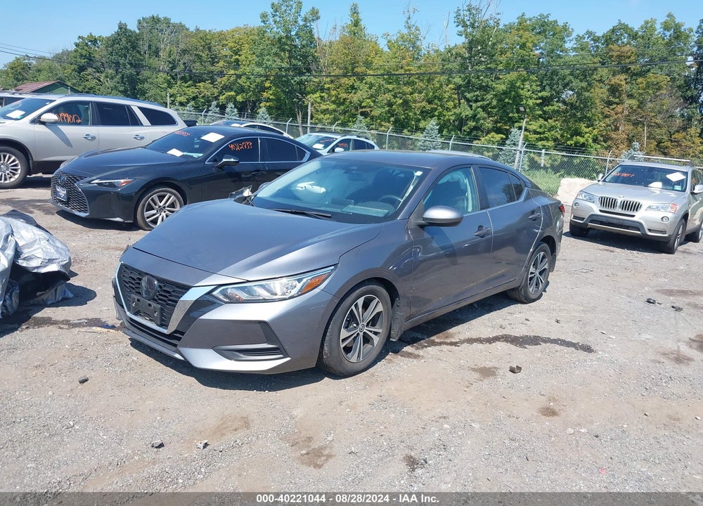 2022 NISSAN SENTRA SV XTRONIC CVT VIN: 3N1AB8CV8NY236111