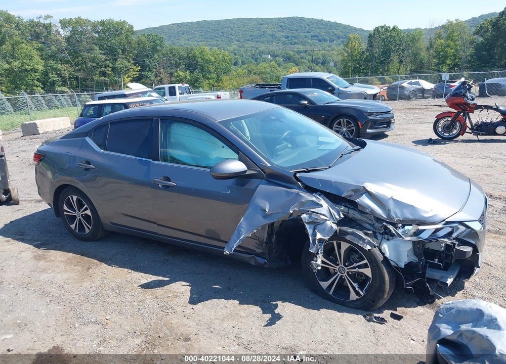 2022 NISSAN SENTRA SV XTRONIC CVT VIN: 3N1AB8CV8NY236111