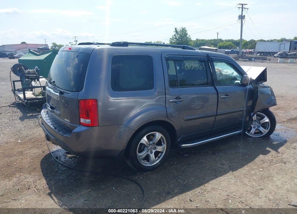 2015 HONDA PILOT EX-L VIN: 5FNYF4H53FB031942