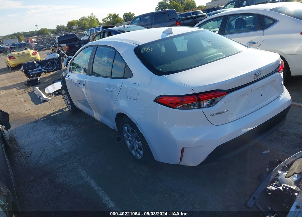2023 TOYOTA COROLLA LE VIN: 5YFB4MDE3PP059957