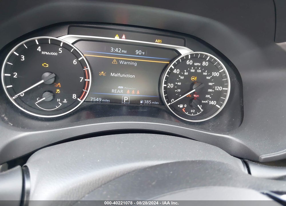 2023 NISSAN ALTIMA SR FWD VIN: 1N4BL4CV8PN410367