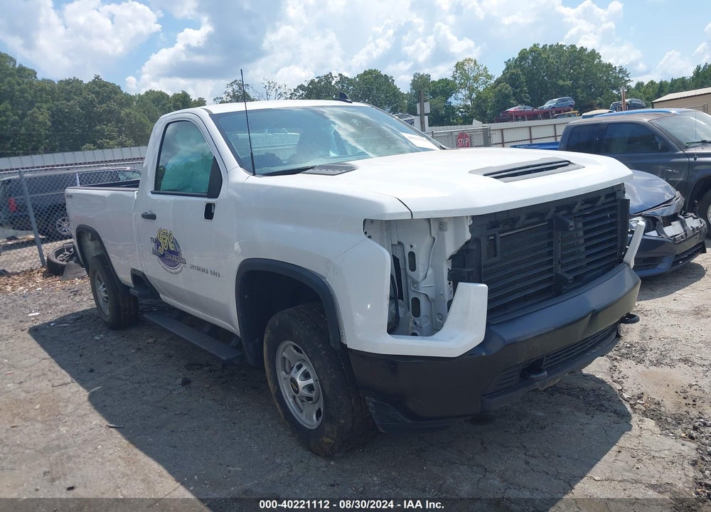 2020 CHEVROLET SILVERADO 2500HD 4WD REGULAR CAB LONG BED WT VIN: 1GC3YLE79LF226360