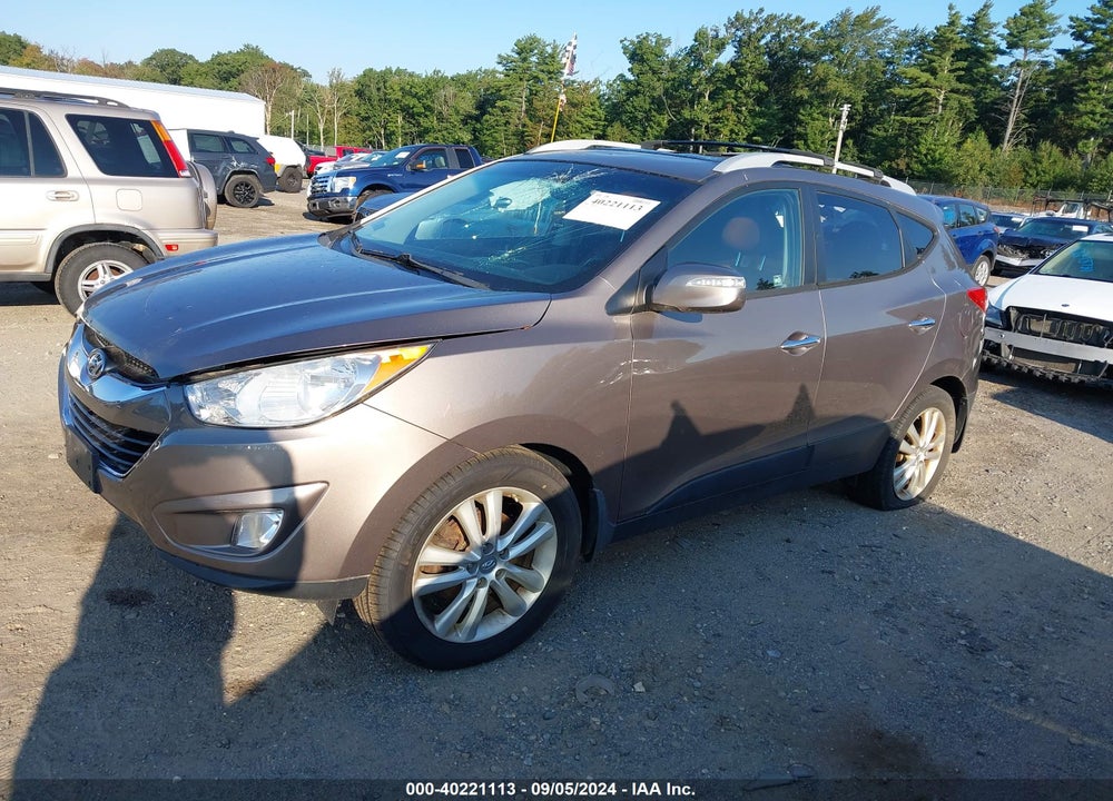 2012 HYUNDAI TUCSON LIMITED VIN: KM8JUCAC5CU424978