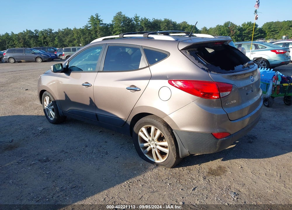 2012 HYUNDAI TUCSON LIMITED VIN: KM8JUCAC5CU424978