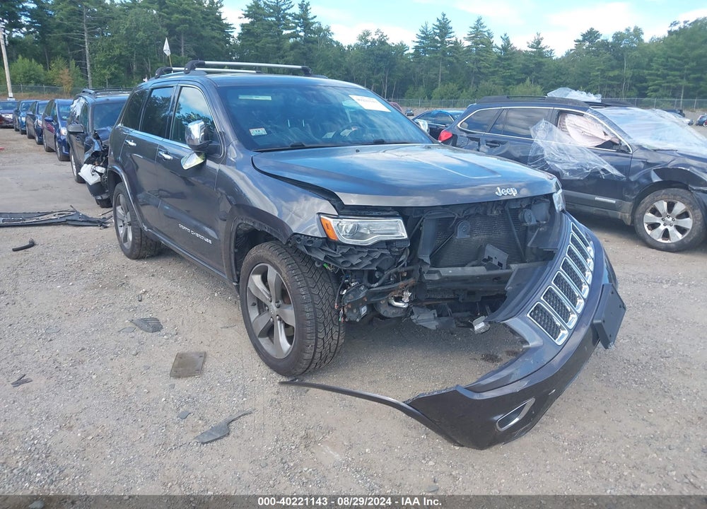 2014 JEEP GRAND CHEROKEE OVERLAND VIN: 1C4RJFCT5EC357905