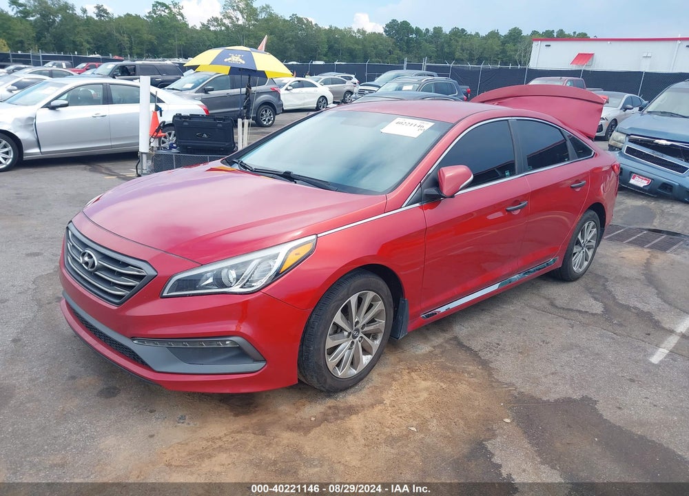 2017 HYUNDAI SONATA SPORT VIN: 5NPE34AF2HH476238