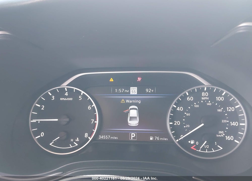2022 NISSAN MAXIMA SR XTRONIC CVT VIN: 1N4AA6EVXNC509002