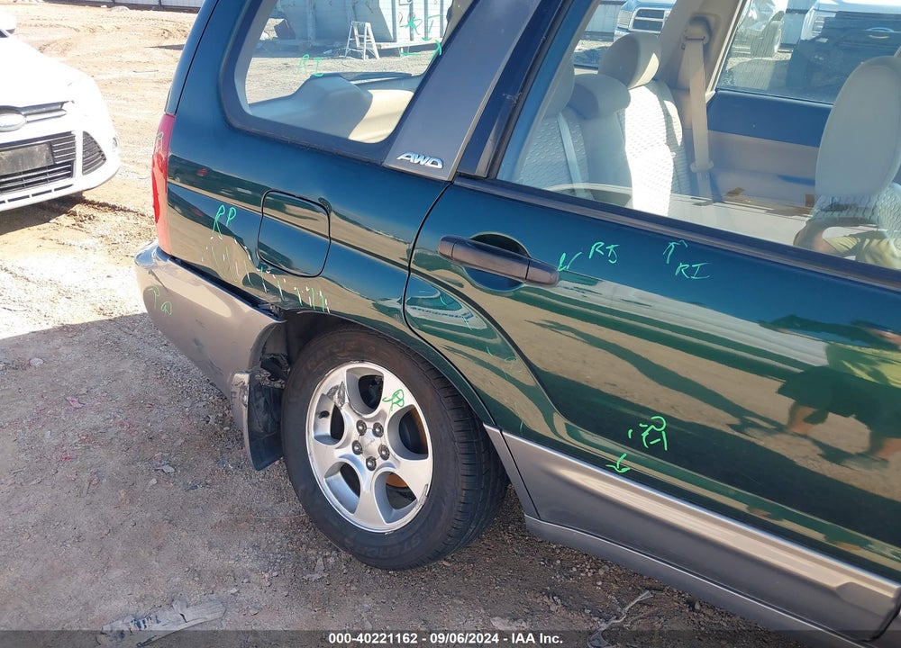 2004 SUBARU FORESTER 2.5XS VIN: JF1SG65624H753918