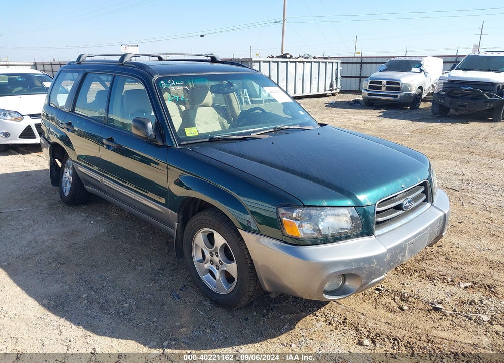 2004 SUBARU FORESTER 2.5XS VIN: JF1SG65624H753918