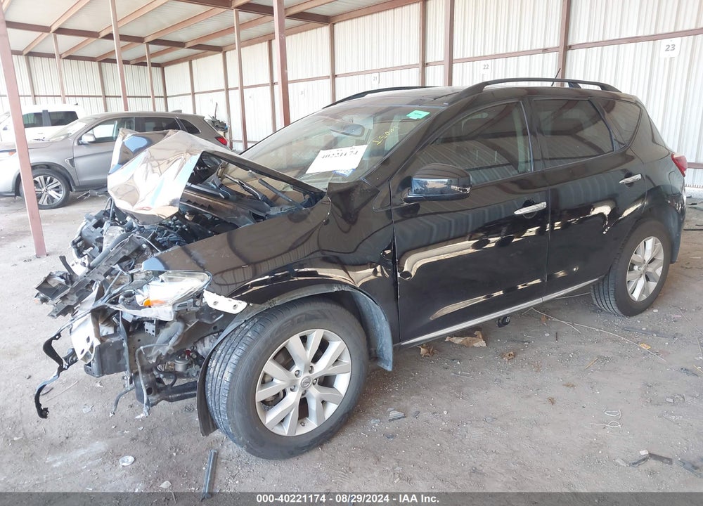 2014 NISSAN MURANO SL VIN: JN8AZ1MU8EW419798