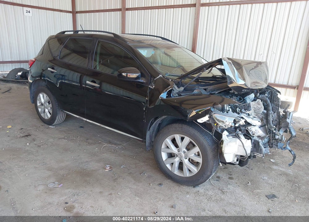 2014 NISSAN MURANO SL VIN: JN8AZ1MU8EW419798