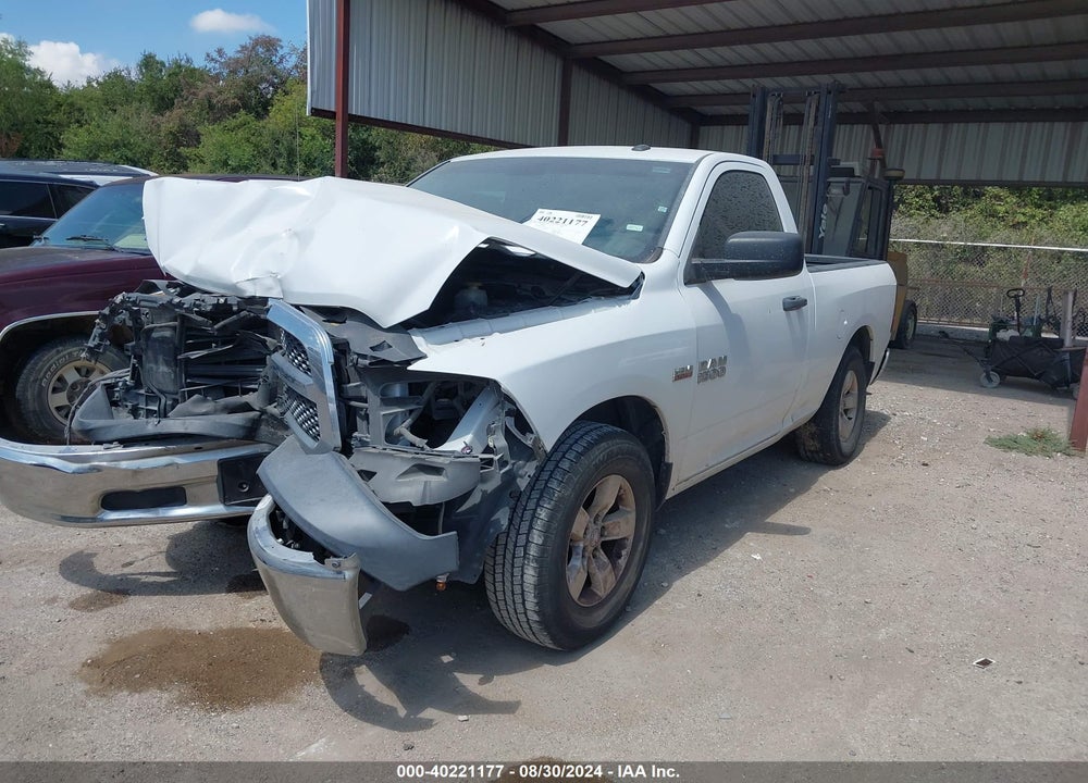 2017 RAM 1500 TRADESMAN REGULAR CAB 4X2 6'4 BOX VIN: 3C6JR6AT6HG745730