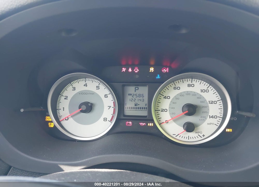 2012 SUBARU IMPREZA 2.0I VIN: JF1GPAA69CH206447