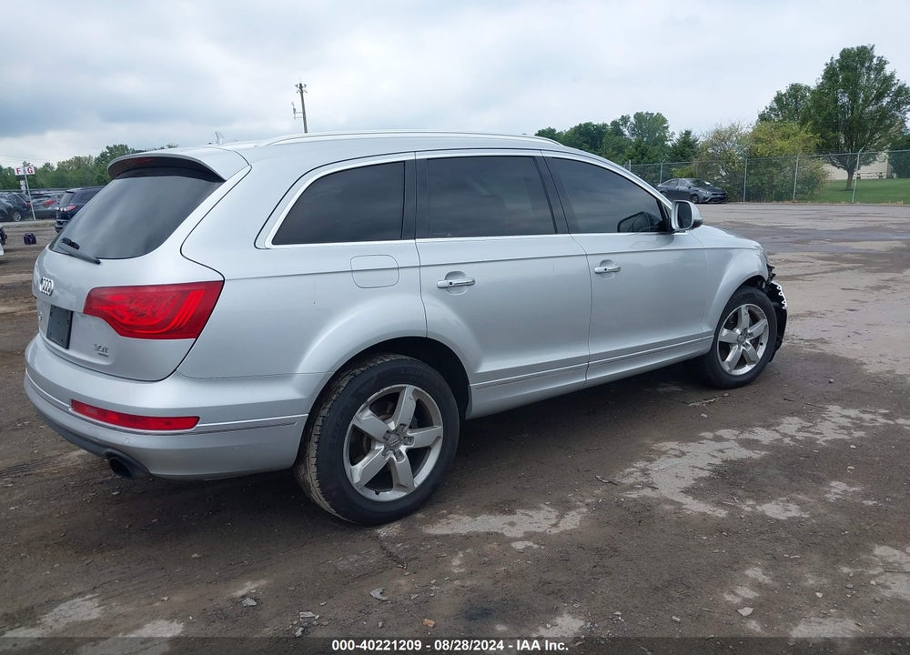 2014 AUDI Q7 3.0T PREMIUM VIN: WA1LGAFE1ED002772