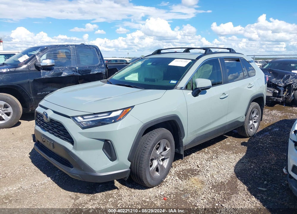 2022 TOYOTA RAV4 HYBRID XLE VIN: JTMRWRFV6ND162471