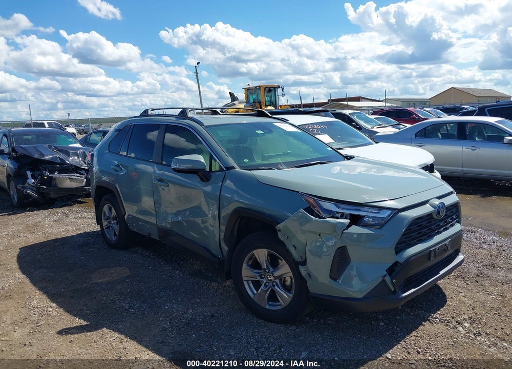 2022 TOYOTA RAV4 HYBRID XLE VIN: JTMRWRFV6ND162471