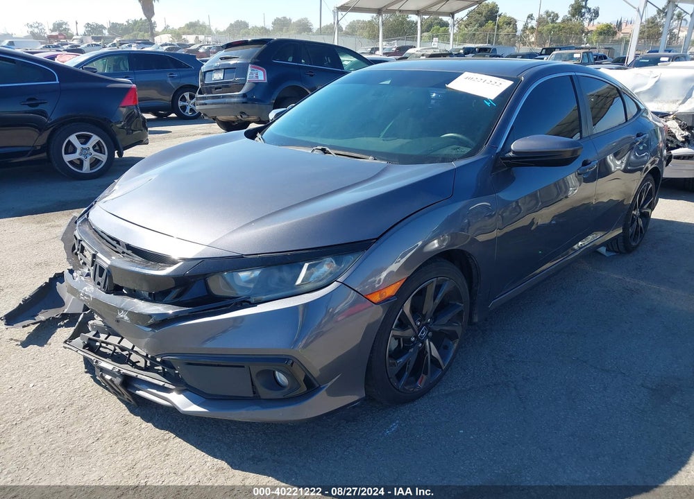 2019 HONDA CIVIC SPORT VIN: 2HGFC2F84KH521958