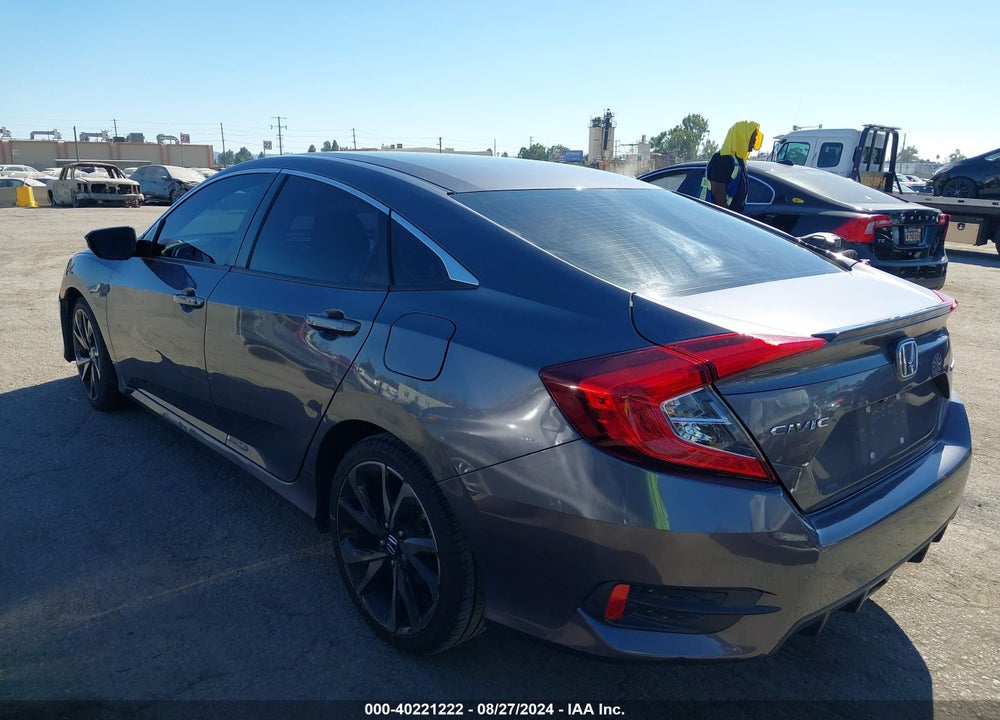 2019 HONDA CIVIC SPORT VIN: 2HGFC2F84KH521958