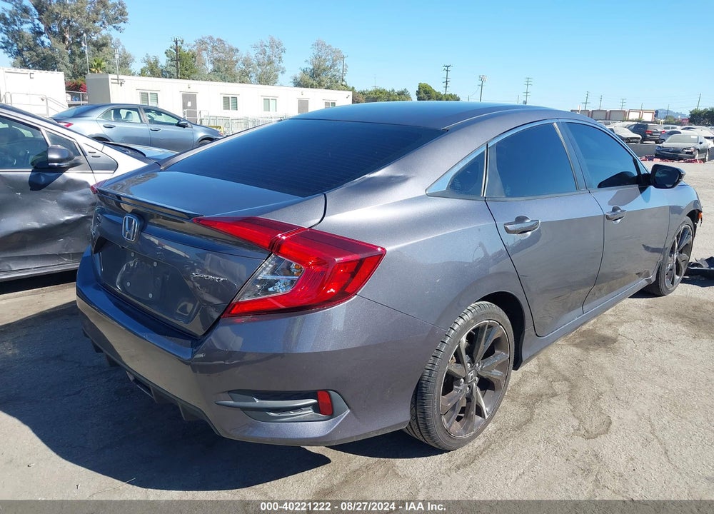 2019 HONDA CIVIC SPORT VIN: 2HGFC2F84KH521958