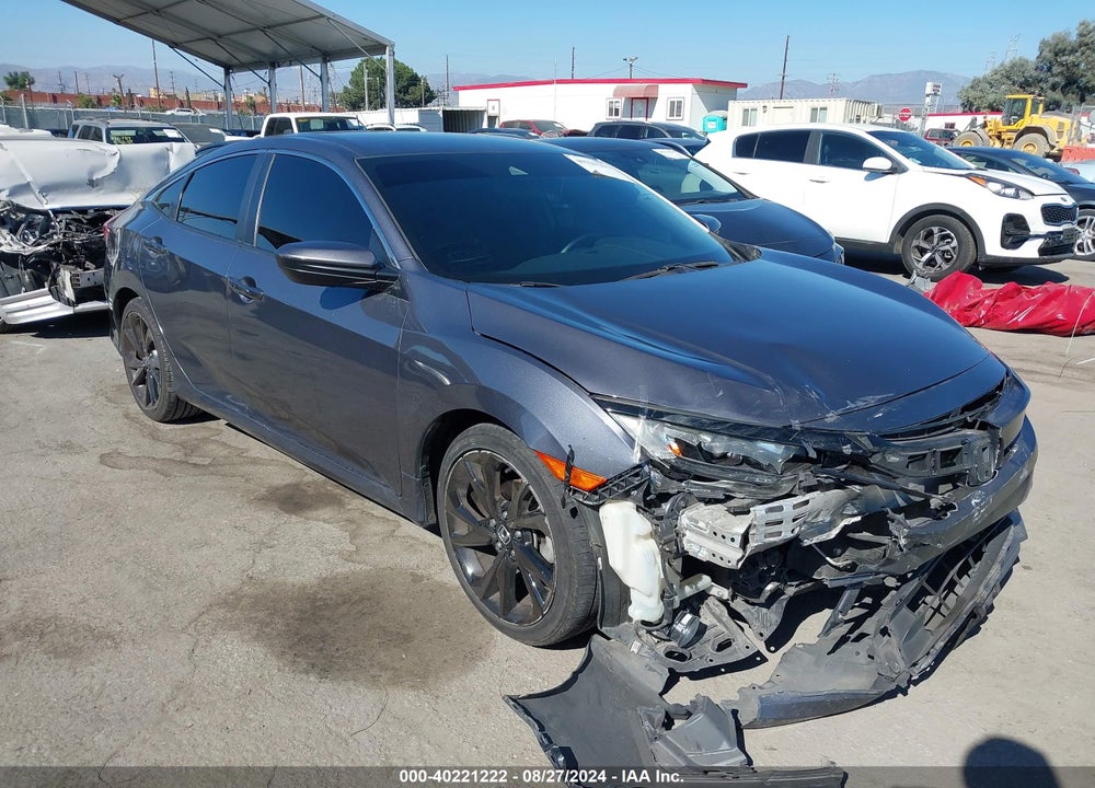 2019 HONDA CIVIC SPORT VIN: 2HGFC2F84KH521958
