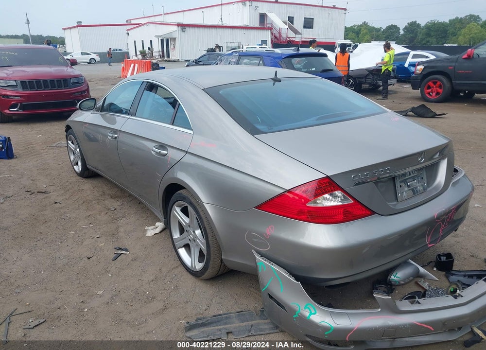 2006 MERCEDES-BENZ CLS 500 VIN: WDDDJ75X56A015356