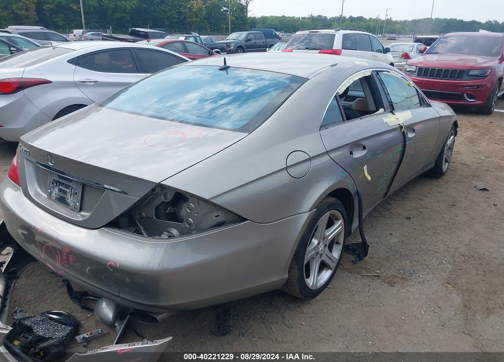 2006 MERCEDES-BENZ CLS 500 VIN: WDDDJ75X56A015356