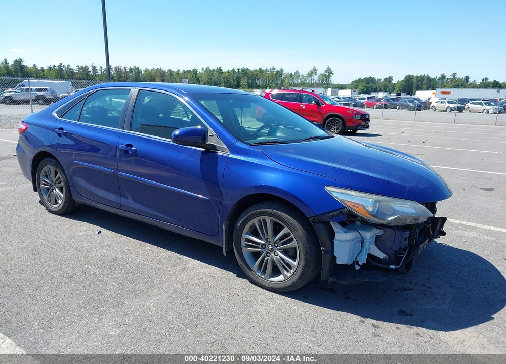 2016 TOYOTA CAMRY SE VIN: 4T1BF1FK8GU588086