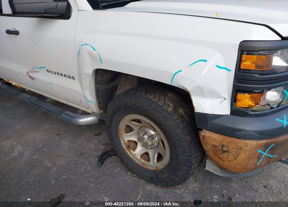 2014 CHEVROLET SILVERADO 1500 WORK TRUCK 1WT VIN: 1GCVKPEC6EZ354961