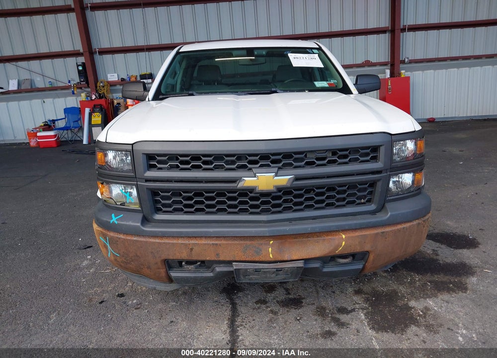 2014 CHEVROLET SILVERADO 1500 WORK TRUCK 1WT VIN: 1GCVKPEC6EZ354961
