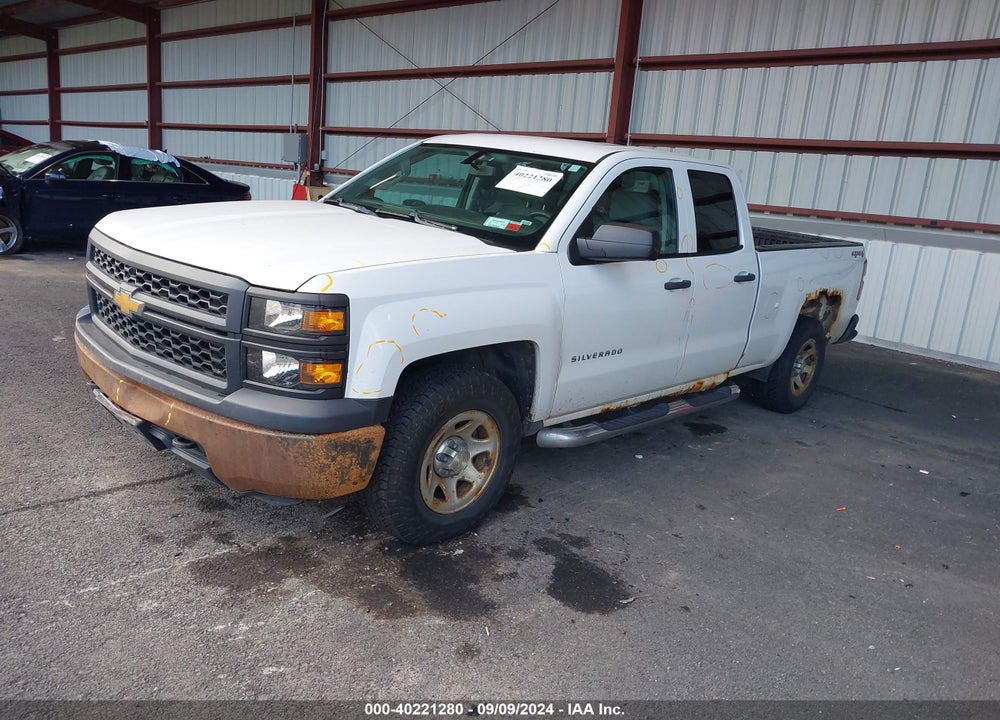 2014 CHEVROLET SILVERADO 1500 WORK TRUCK 1WT VIN: 1GCVKPEC6EZ354961