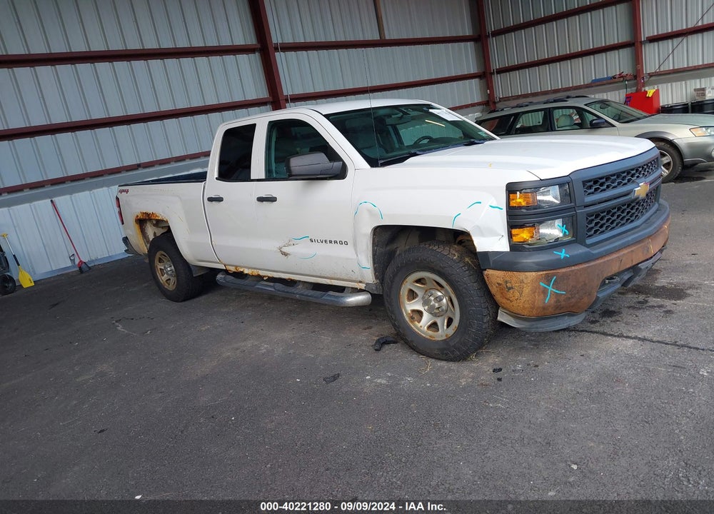 2014 CHEVROLET SILVERADO 1500 WORK TRUCK 1WT VIN: 1GCVKPEC6EZ354961