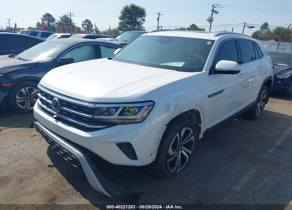 2021 VOLKSWAGEN ATLAS CROSS SPORT 3.6L V6 SEL PREMIUM VIN: 1V2TE2CA9MC226698