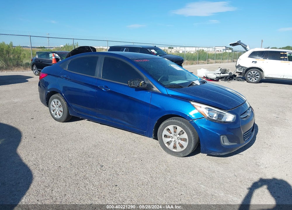 2015 HYUNDAI ACCENT GLS VIN: KMHCT4AE4FU906154