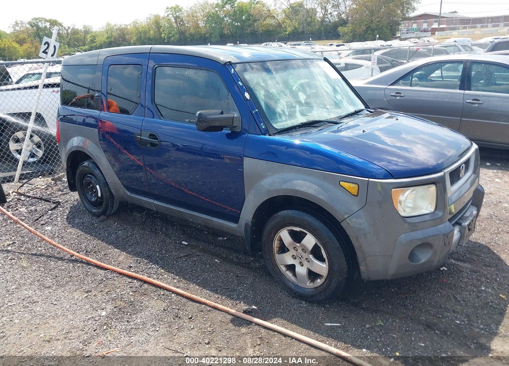 2003 HONDA ELEMENT EX VIN: 5J6YH28543L004265