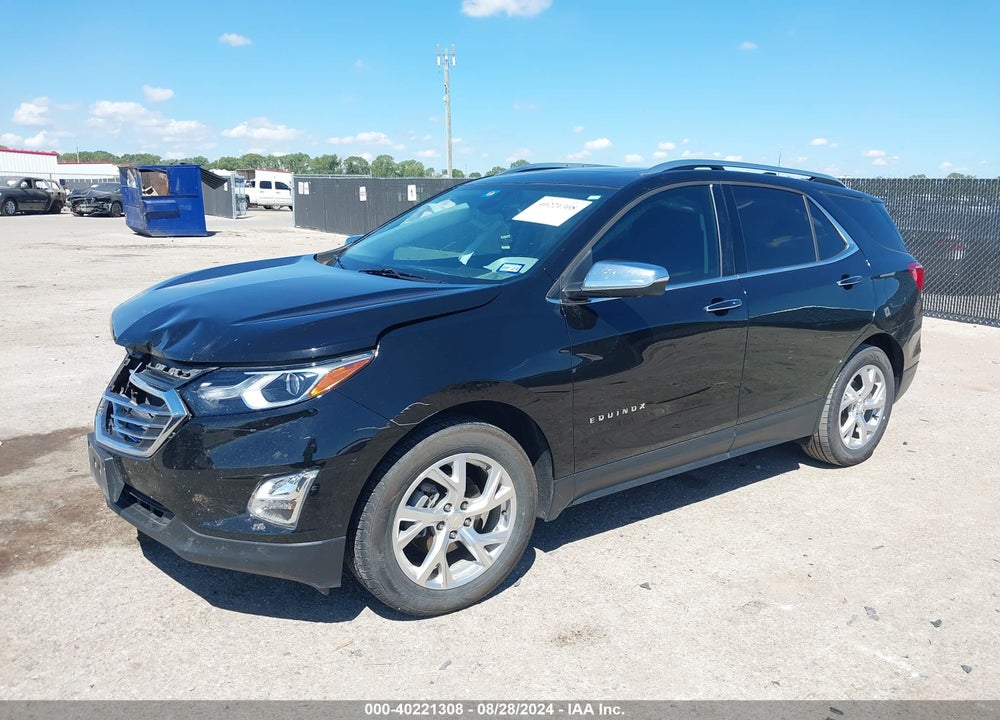 2020 CHEVROLET EQUINOX FWD PREMIER 1.5L TURBO VIN: 2GNAXNEV6L6281838