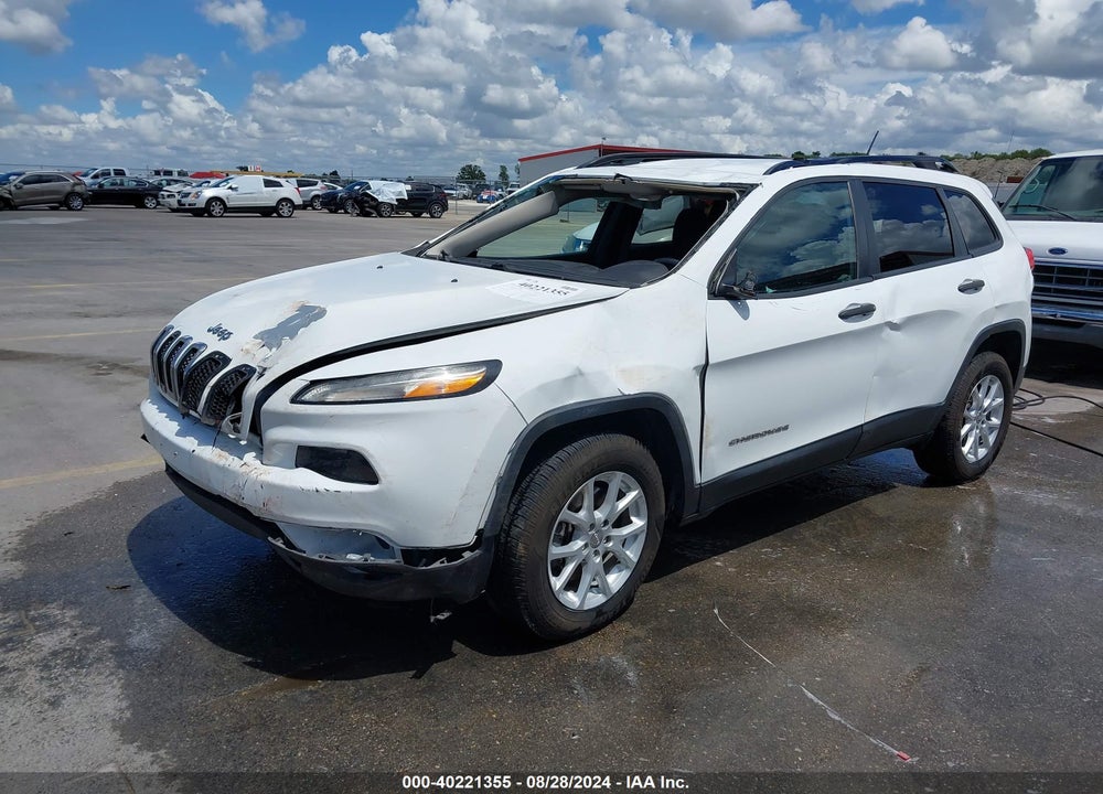 2017 JEEP CHEROKEE SPORT 4X4 VIN: 1C4PJMAB4HW532797