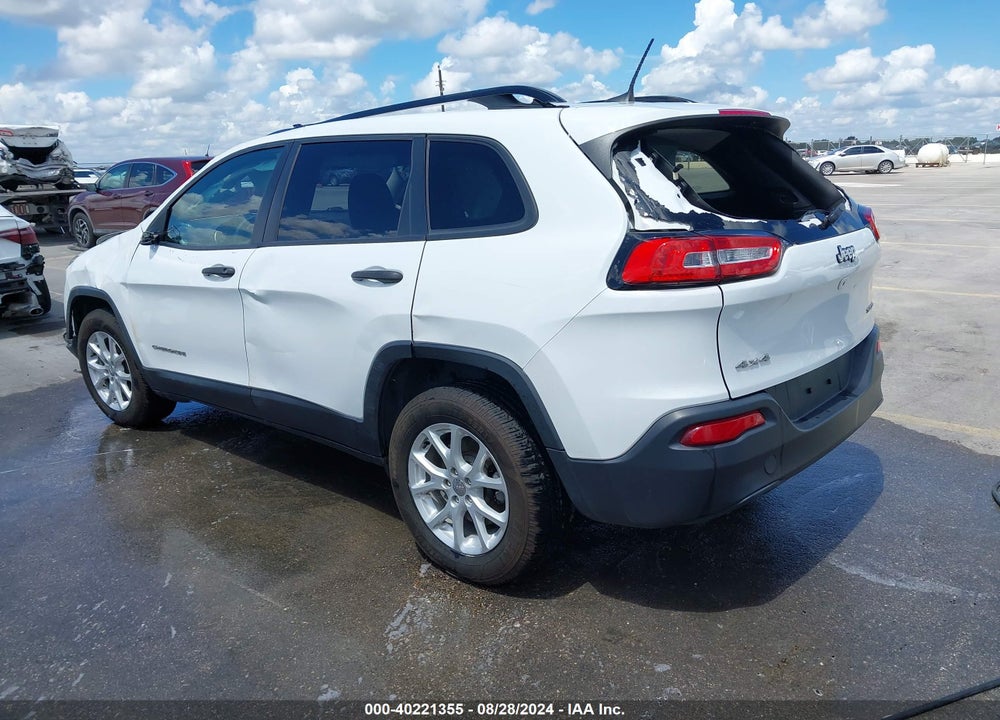 2017 JEEP CHEROKEE SPORT 4X4 VIN: 1C4PJMAB4HW532797