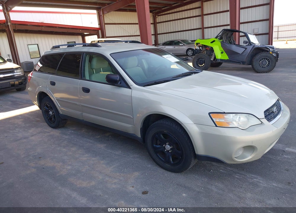2007 SUBARU OUTBACK 2.5I BASIC VIN: 4S4BP61C877313729