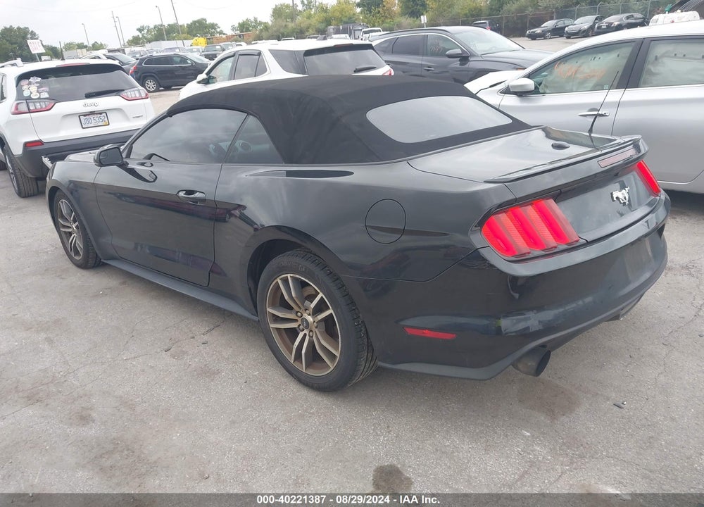 2015 FORD MUSTANG ECOBOOST PREMIUM VIN: 1FATP8UH0F5364377