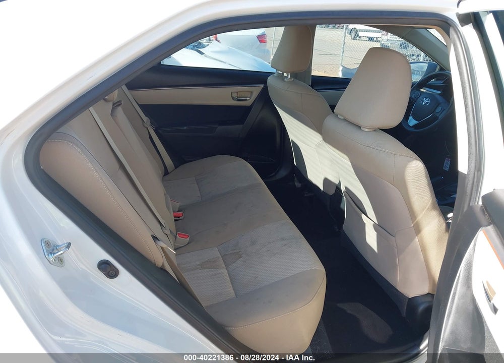 2016 TOYOTA COROLLA LE VIN: 5YFBURHE9GP558186